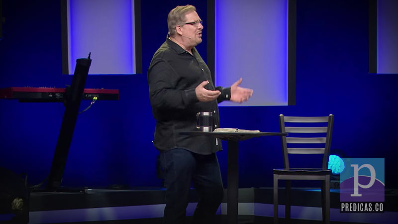 Pastor Rick Warren predica tema: los fundamentos de una iglesia con propósito